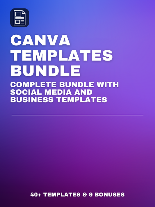 Canva Templates Premium Bundle